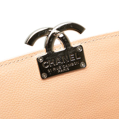 Mini Quilted Caviar CC Box Flap