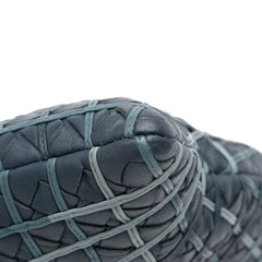 Nappa Intrecciato Metropolis Clutch