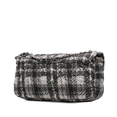 CC Tweed Print Nylon Single Flap