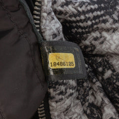 CC Tweed Print Nylon Single Flap