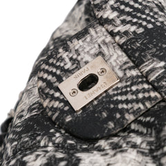 CC Tweed Print Nylon Single Flap