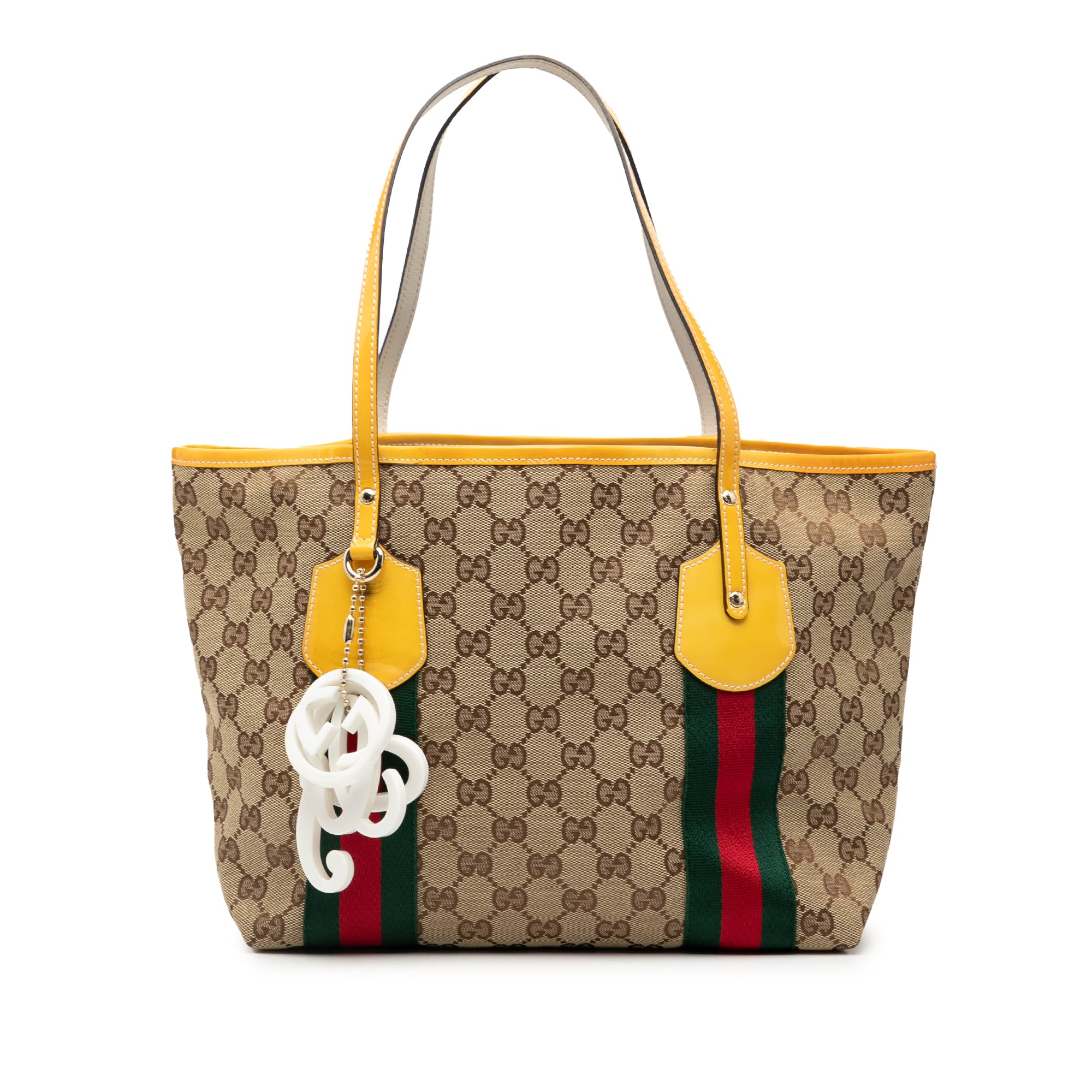 GG Canvas Web Jolie Tote