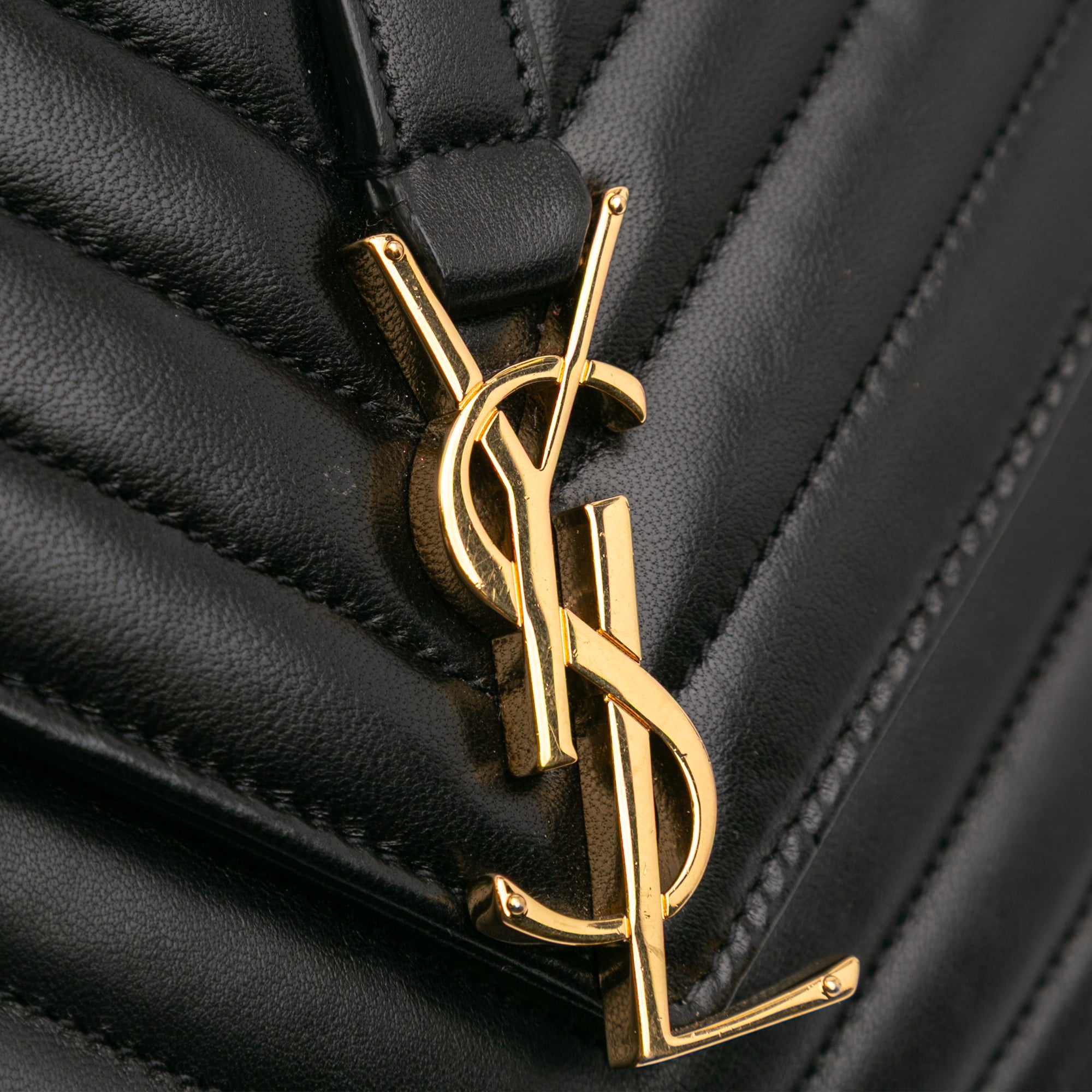 Medium Matelasse Lambskin Monogram Envelope Shoulder Bag