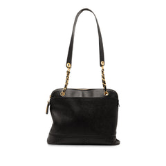 Triple CC Caviar Shoulder Bag