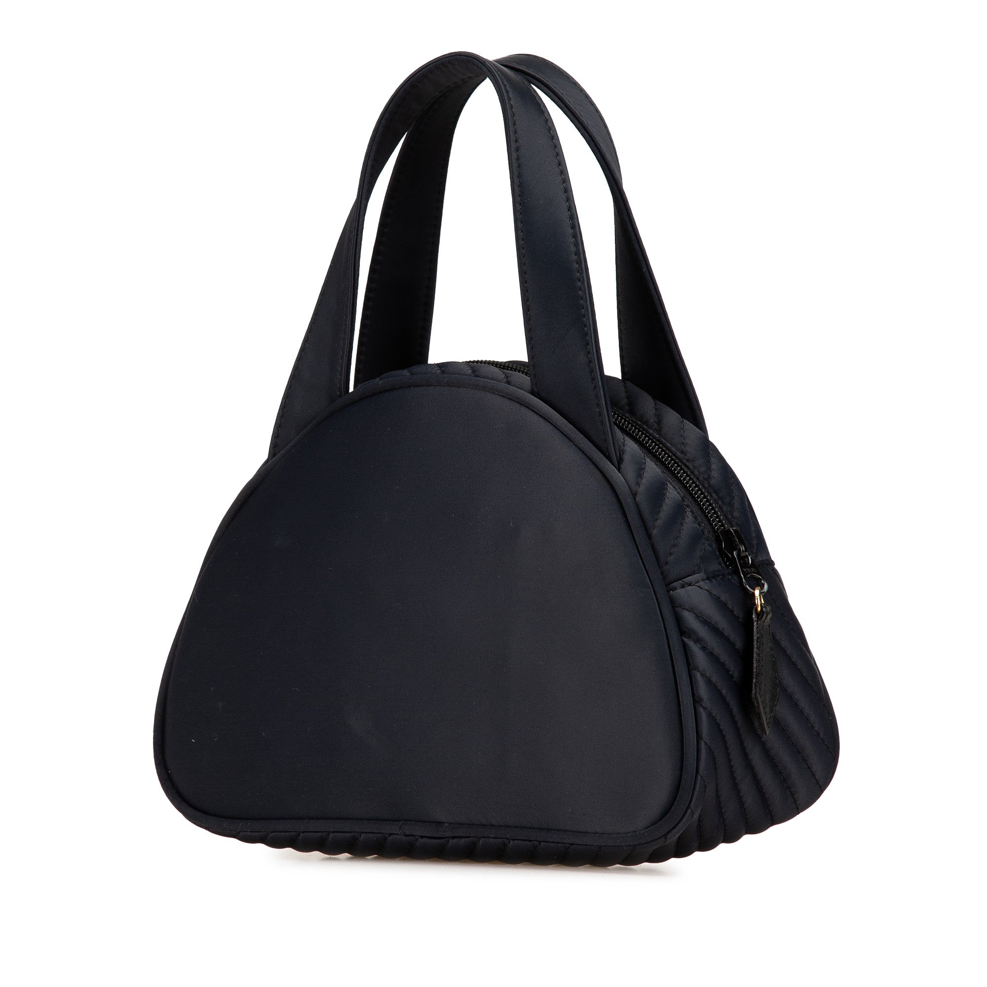 Satin Monogram Handbag