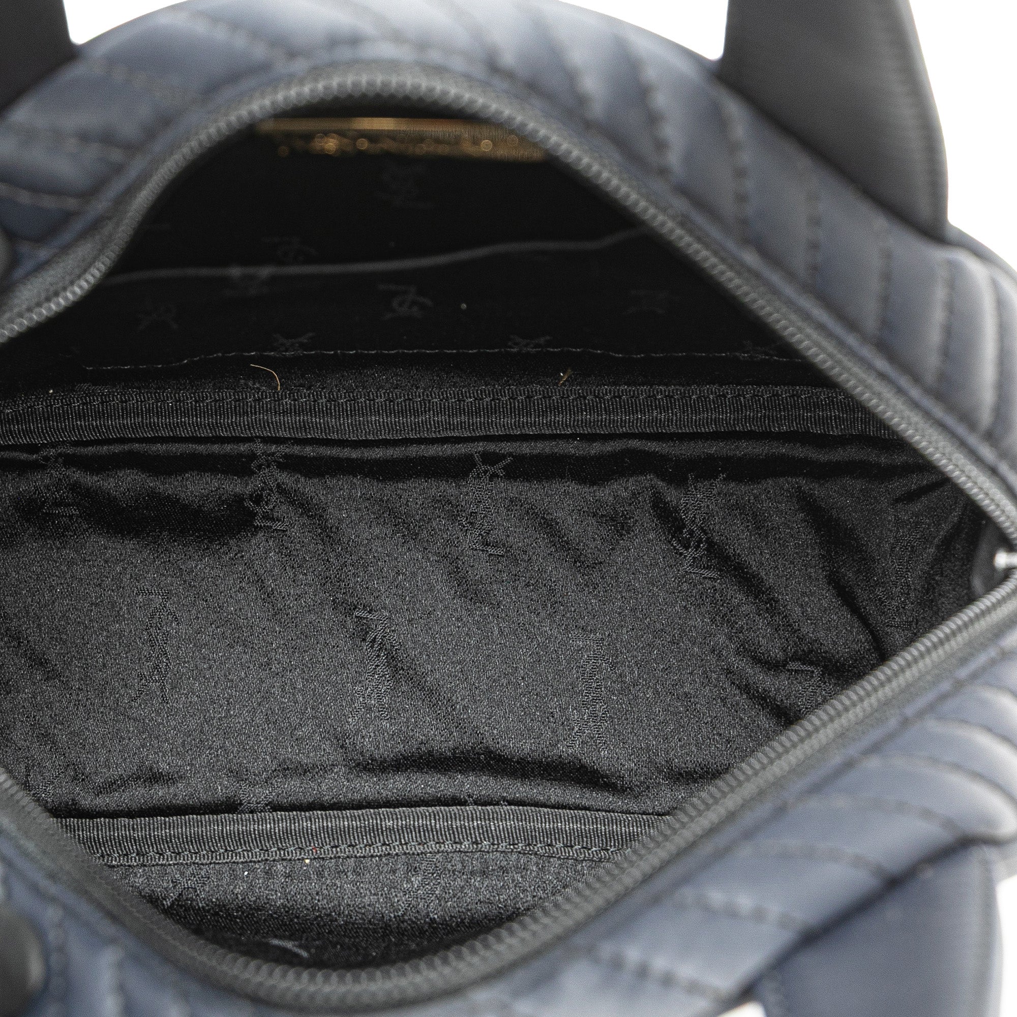 Satin Monogram Handbag