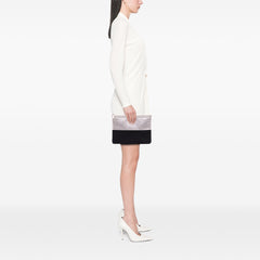 Medium Bicolor Goatskin Boy O Case Clutch