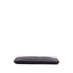 Medium Bicolor Goatskin Boy O Case Clutch