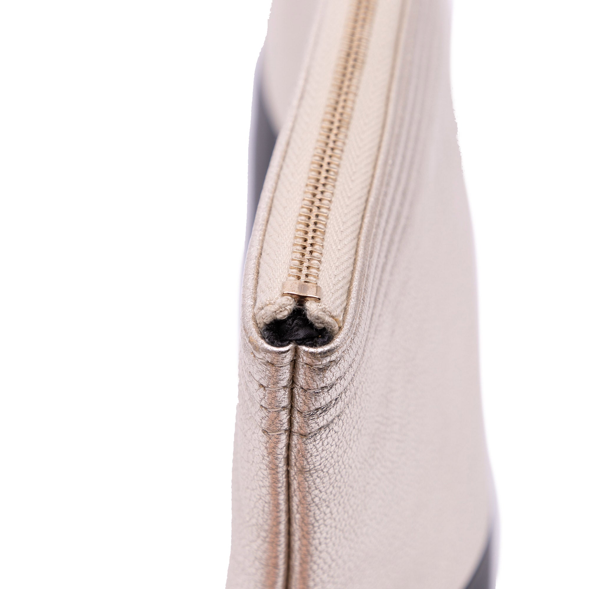 Medium Bicolor Goatskin Boy O Case Clutch