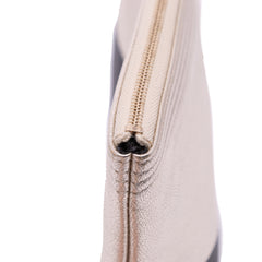 Medium Bicolor Goatskin Boy O Case Clutch