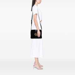 Medium Suede Arli Crossbody