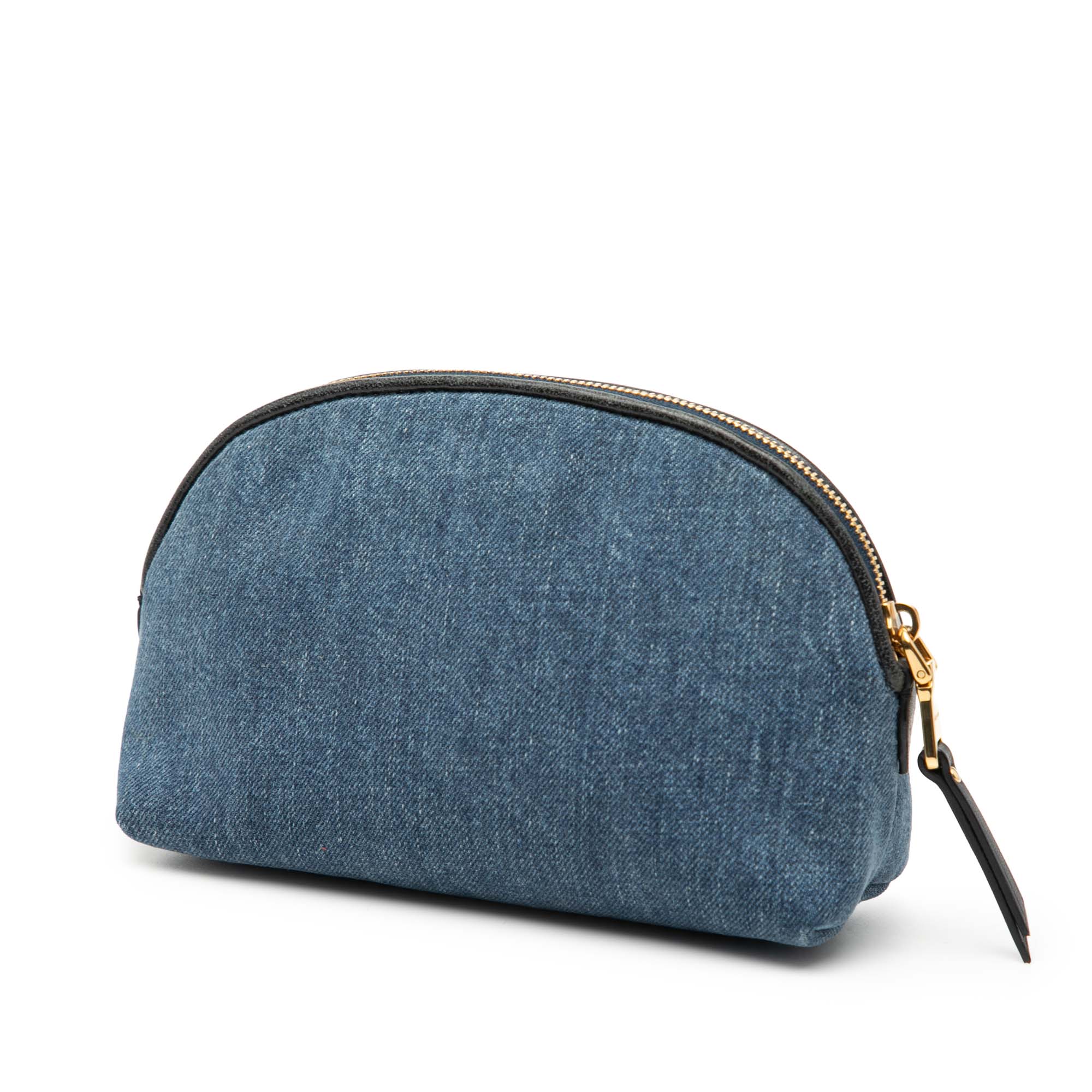 Denim Cosmetic Pouch