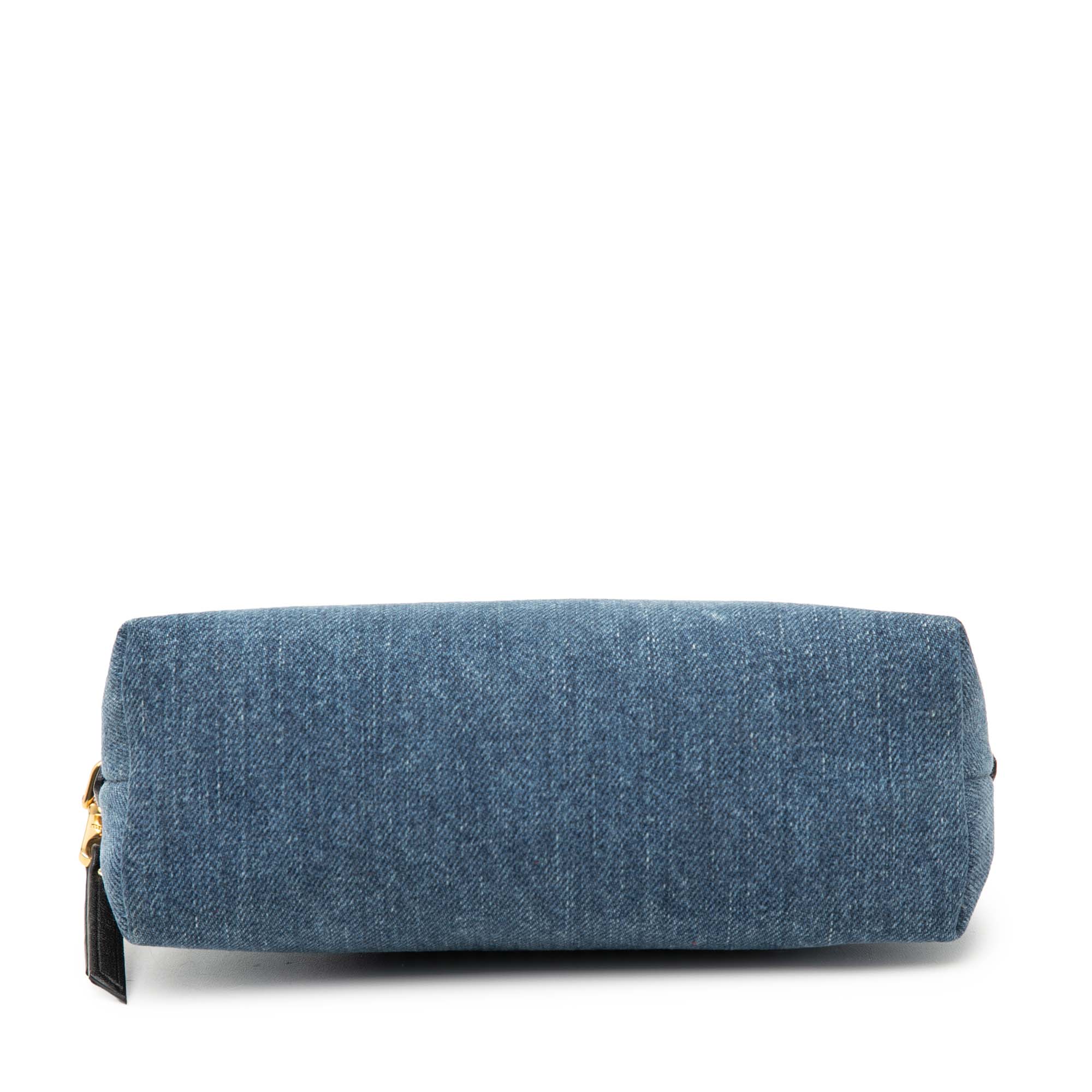 Denim Cosmetic Pouch