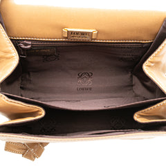 Anagram Leather Flap Crossbody