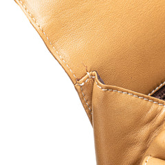 Anagram Leather Flap Crossbody