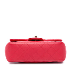 Mini Rectangular Classic Lambskin Single Flap