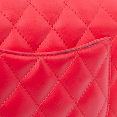 Mini Rectangular Classic Lambskin Single Flap