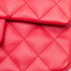 Mini Rectangular Classic Lambskin Single Flap