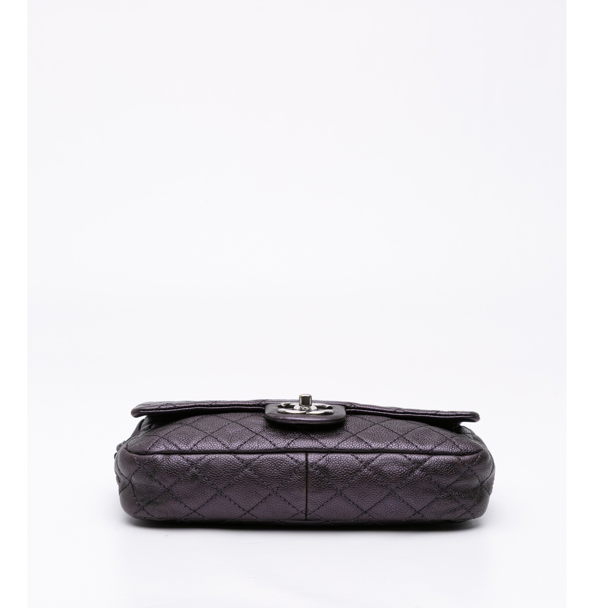 Jumbo Quilted Caviar Easy Flap