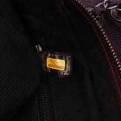 Jumbo Quilted Caviar Easy Flap