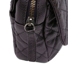 Jumbo Quilted Caviar Easy Flap