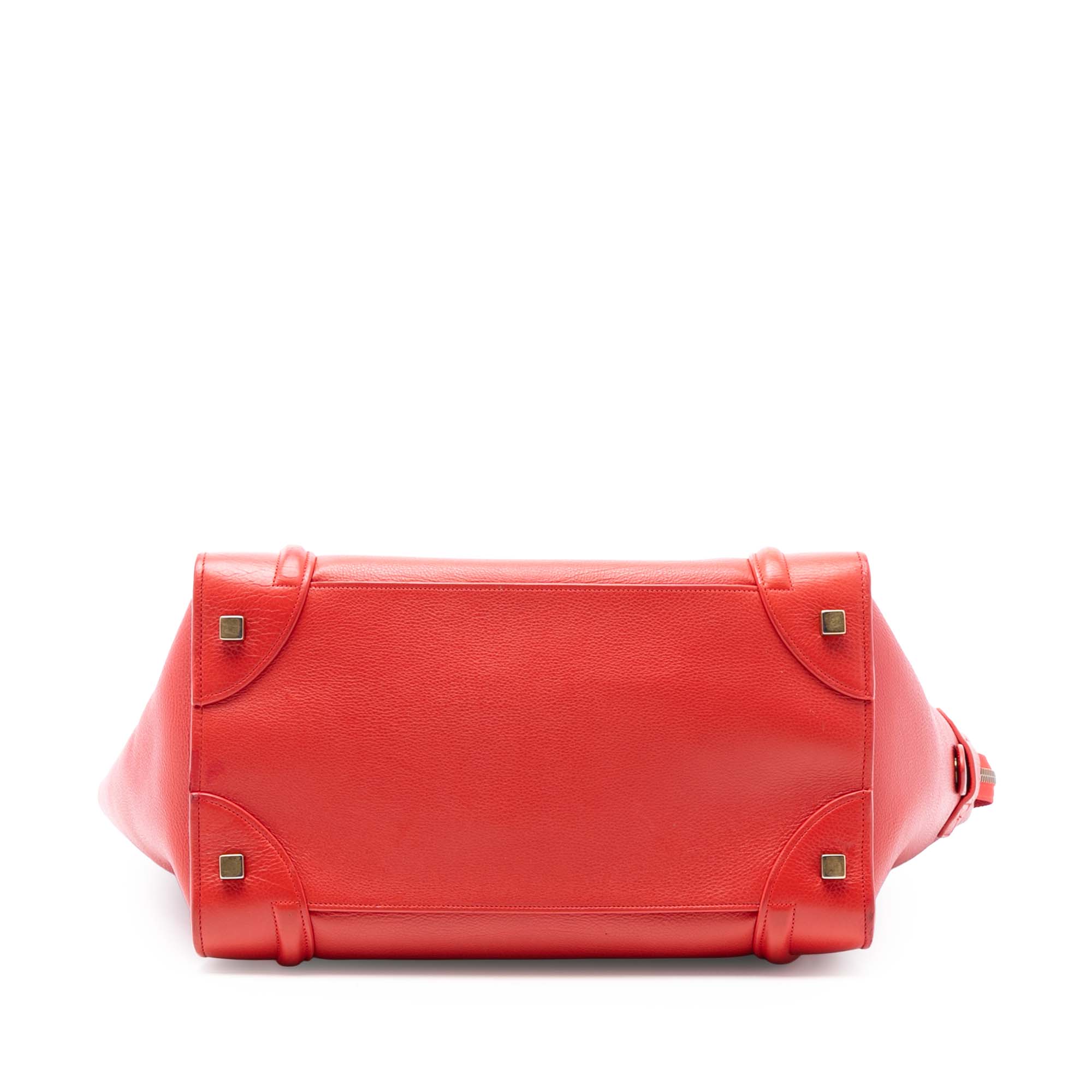 Mini Leather Luggage Tote