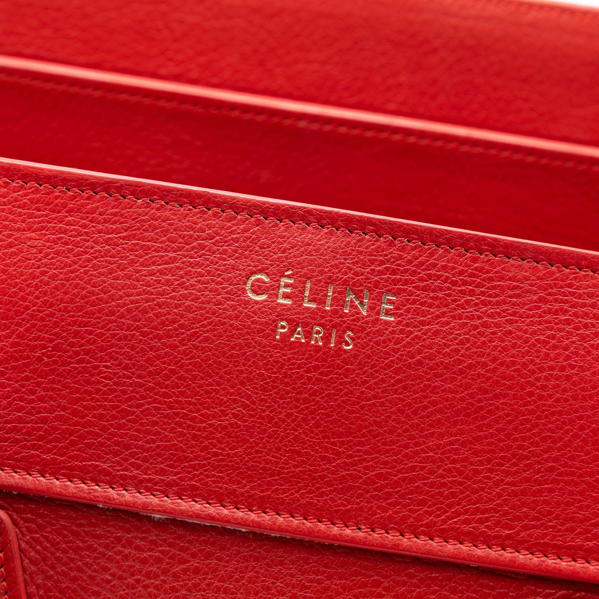 Mini Leather Luggage Tote