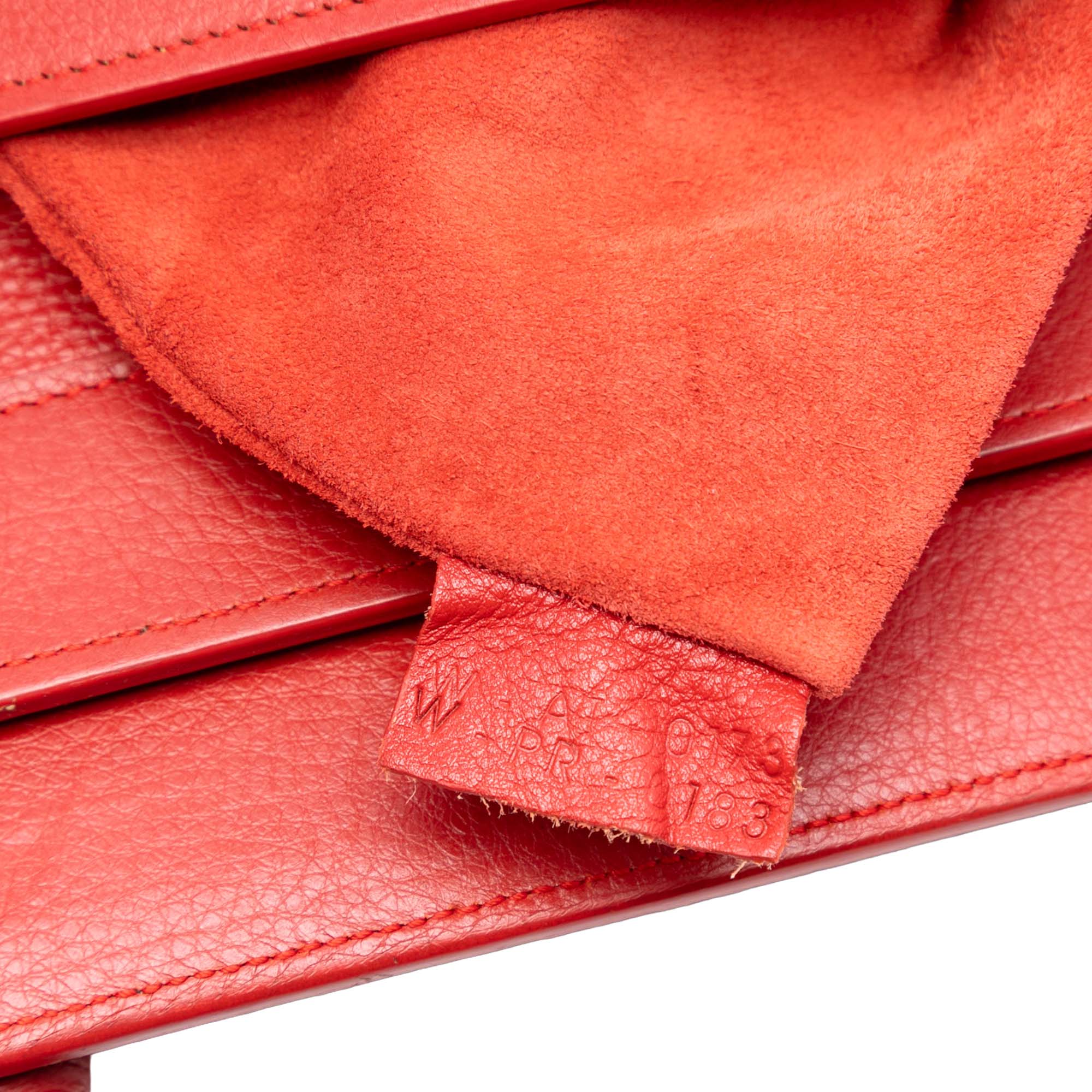 Mini Leather Luggage Tote