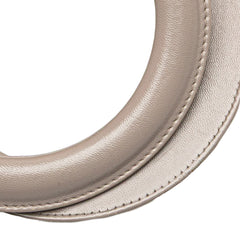 Medium Lambskin Cannage Ruffle Trim Lady Dior