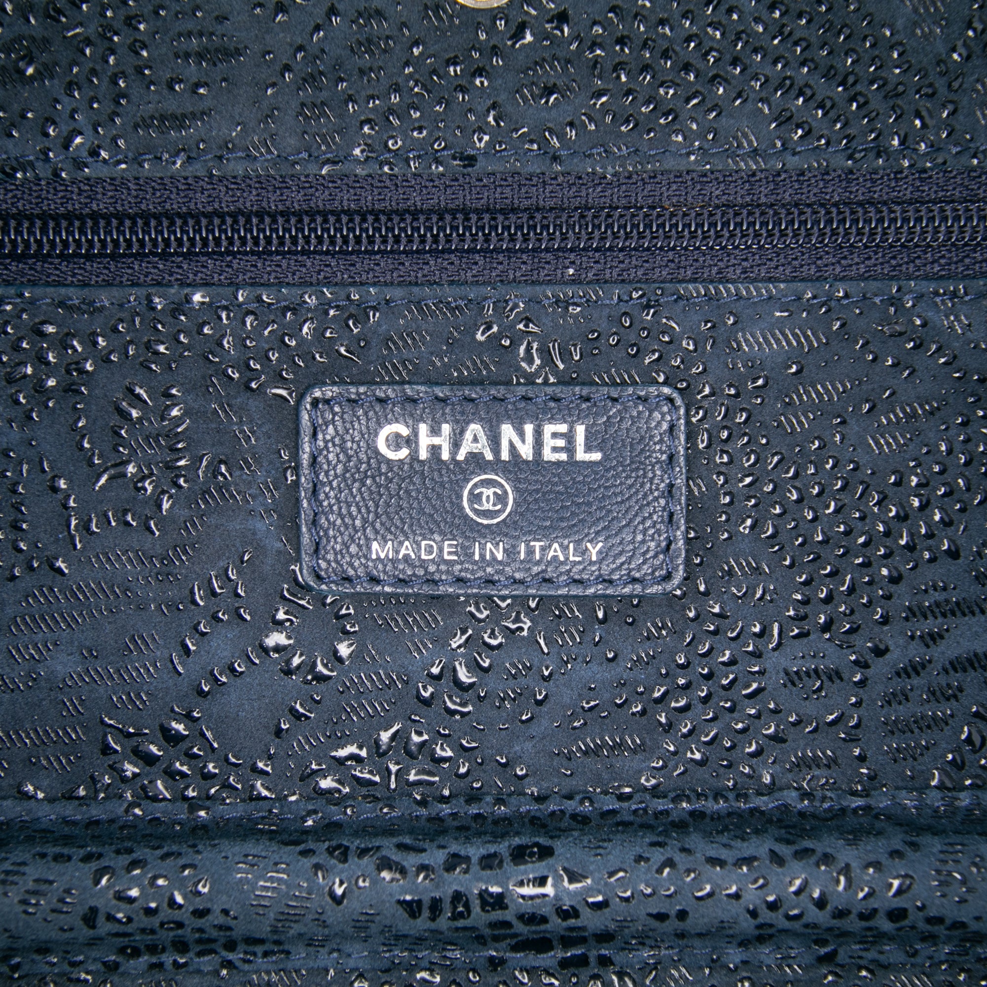 Lace Overlay Goatskin Wallet On Chain