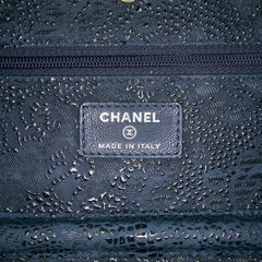 Lace Overlay Goatskin Wallet On Chain