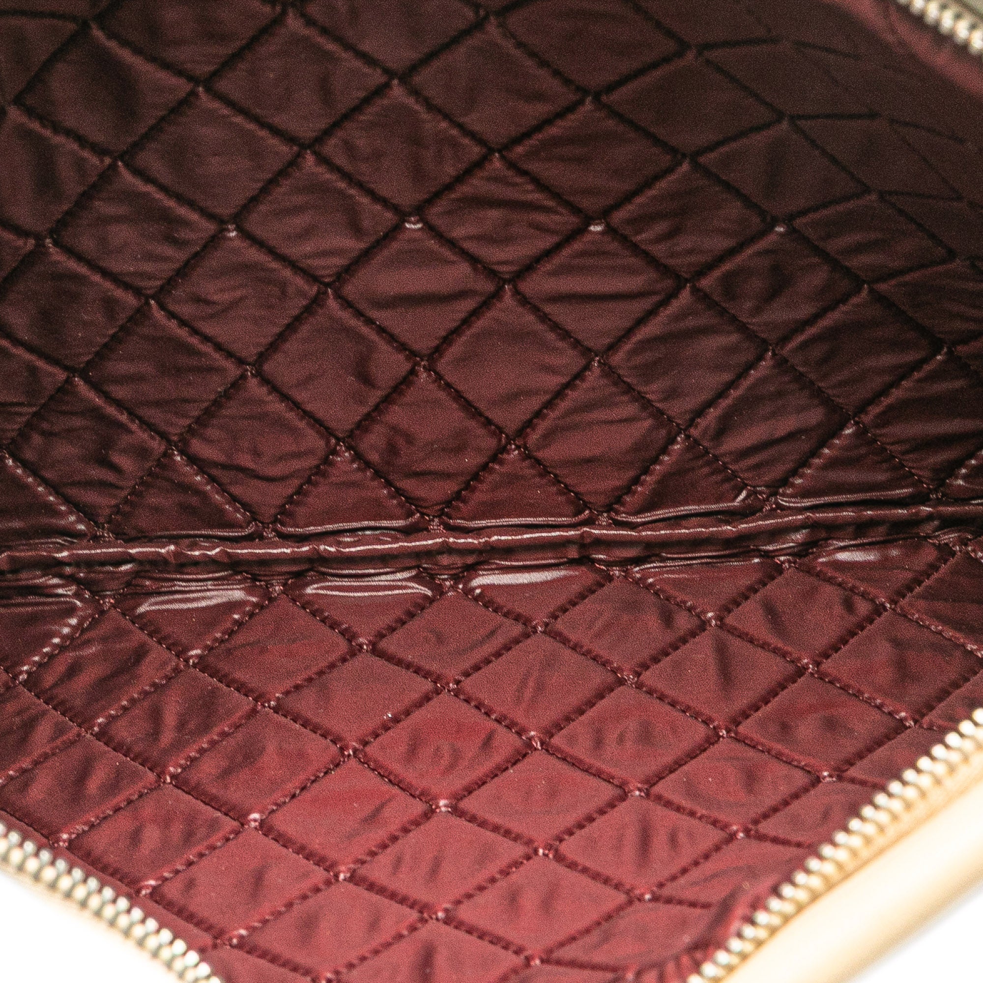 Medium Lambskin Colorblock Patchwork O Case