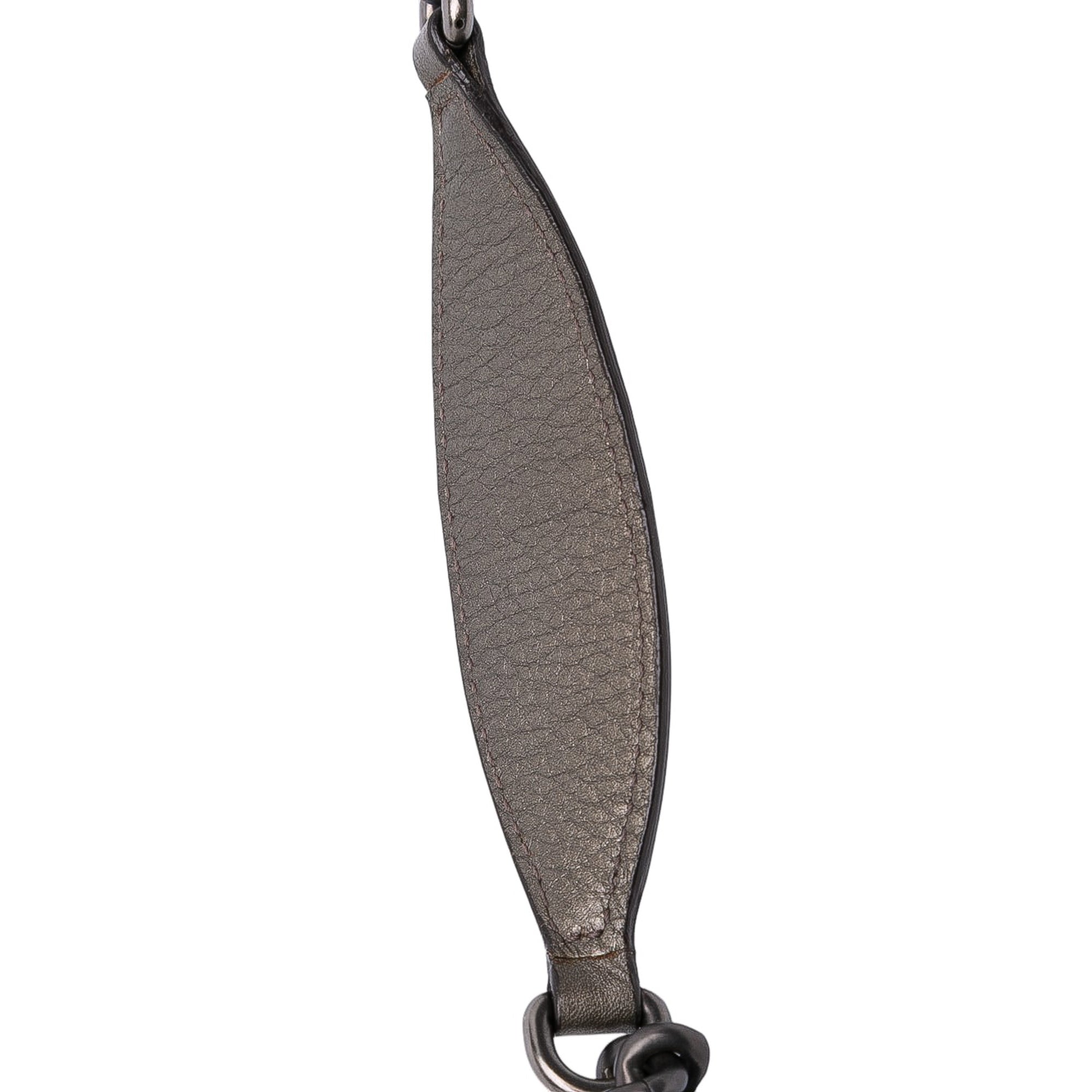Metallic Leather Soho Shoulder Bag