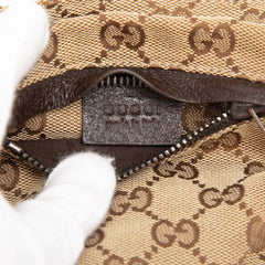 GG Canvas Web Double Pocket Belt Bag