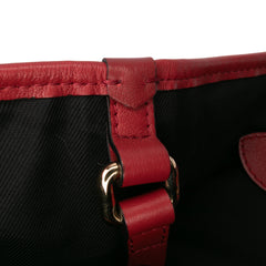 Small Haymarket Check Canvas and Leather Canterbury Tote