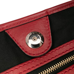Small Haymarket Check Canvas and Leather Canterbury Tote
