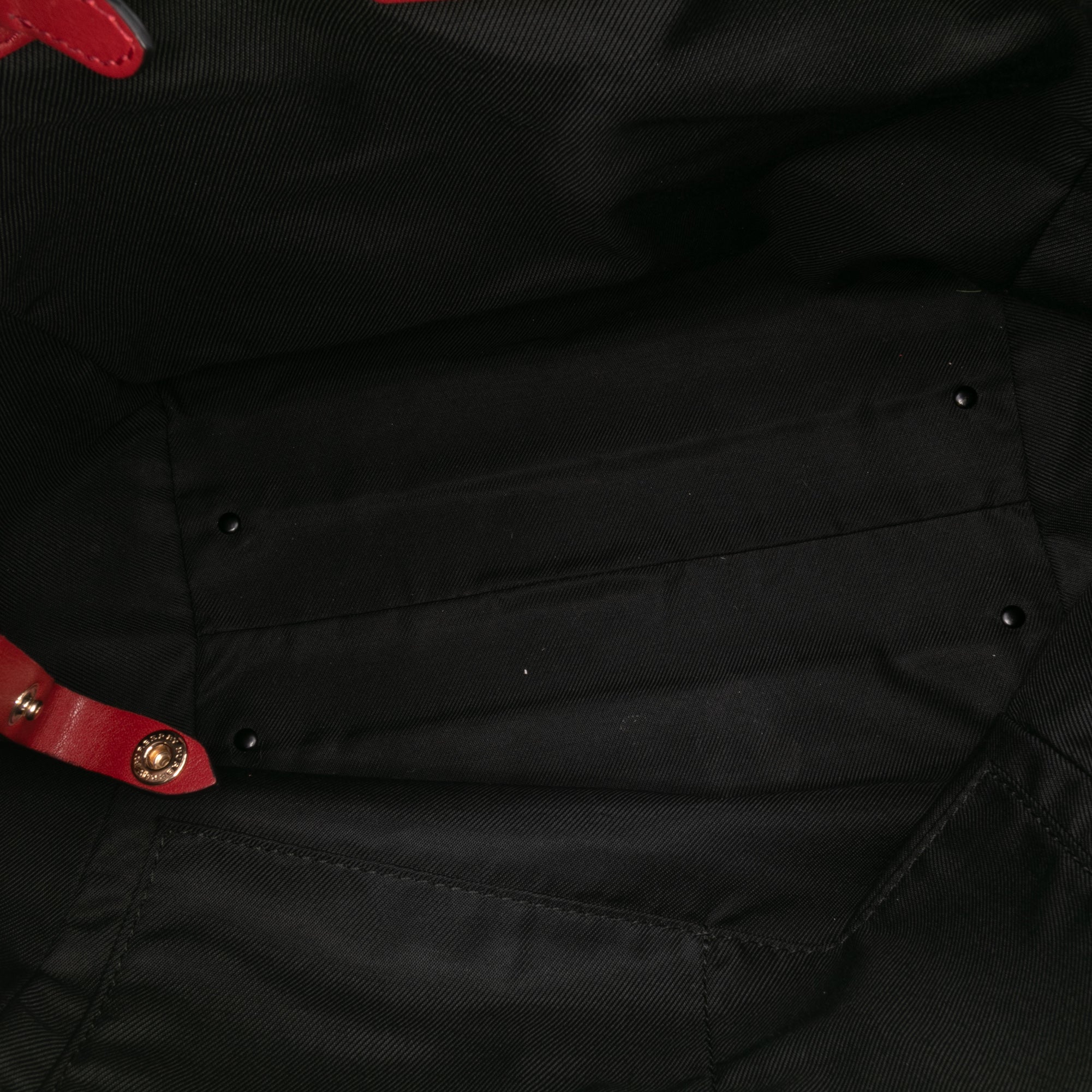 Small Haymarket Check Canvas and Leather Canterbury Tote