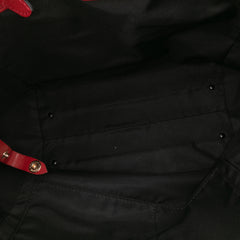 Small Haymarket Check Canvas and Leather Canterbury Tote