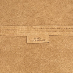Medium Bicolor Calfskin Puzzle Fold Tote