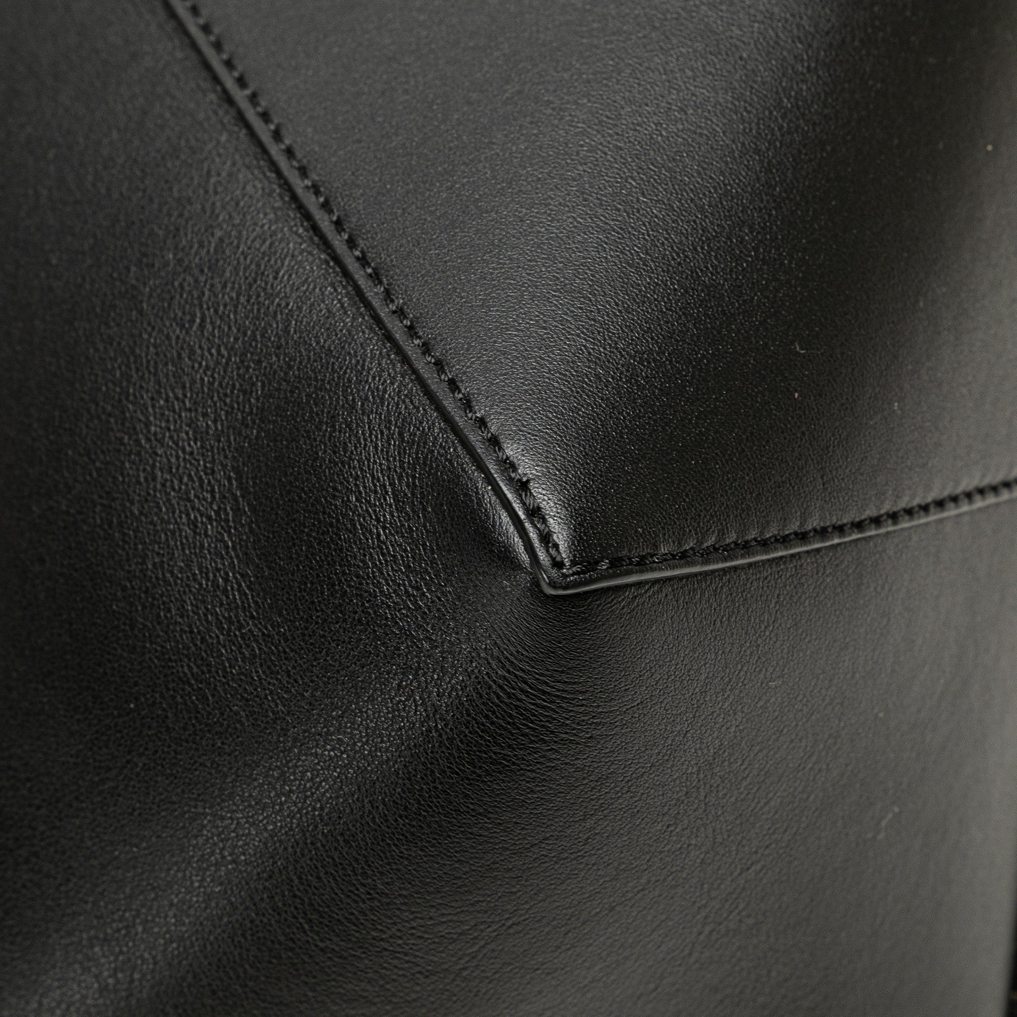 Medium Bicolor Calfskin Puzzle Fold Tote