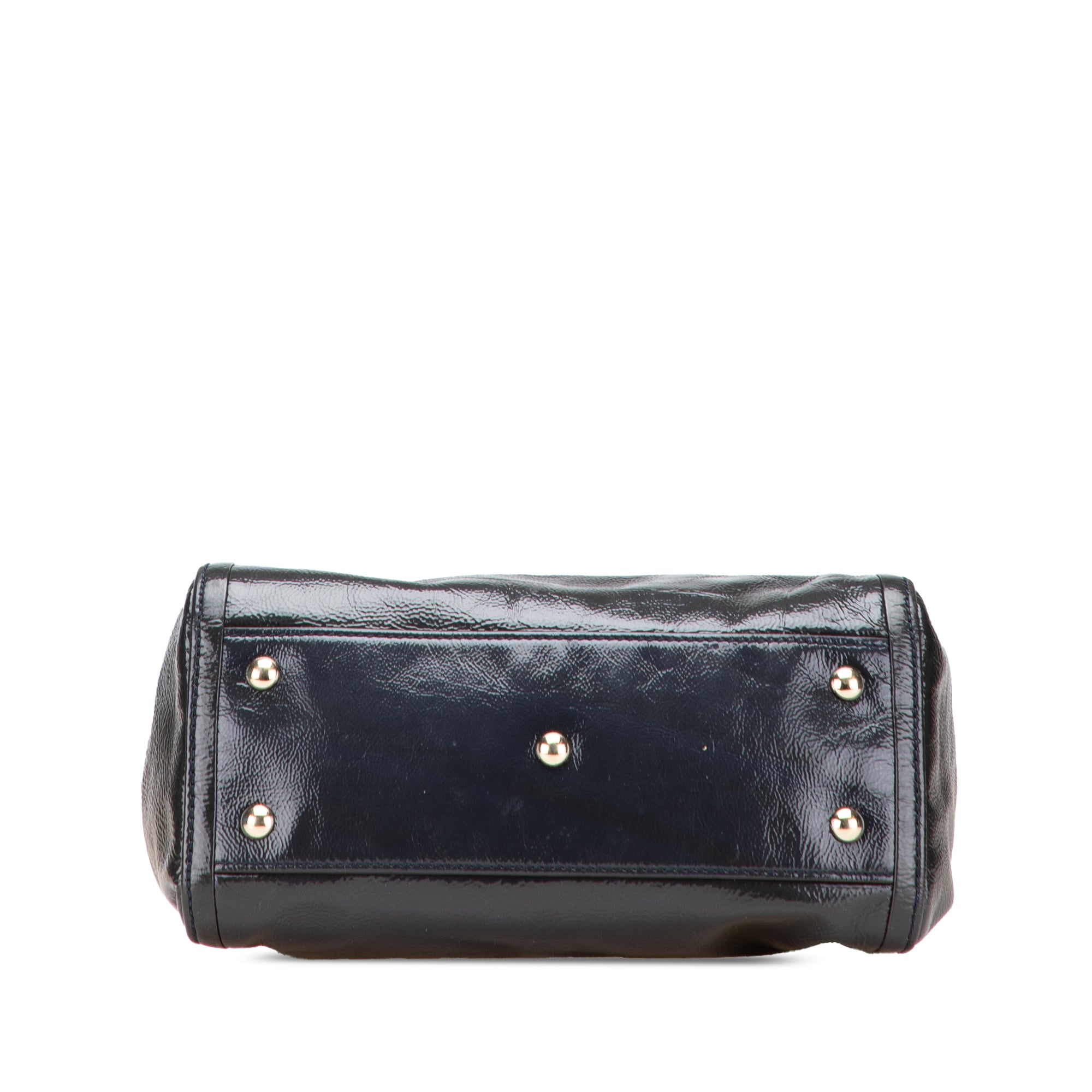 Small Patent Soho Satchel