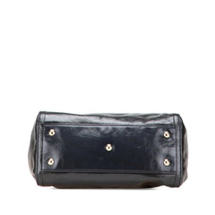 Small Patent Soho Satchel