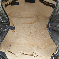 Small Patent Soho Satchel
