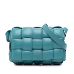 Nappa Intrecciato Padded Cassette Crossbody