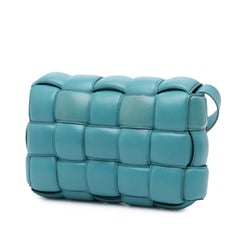 Nappa Intrecciato Padded Cassette Crossbody