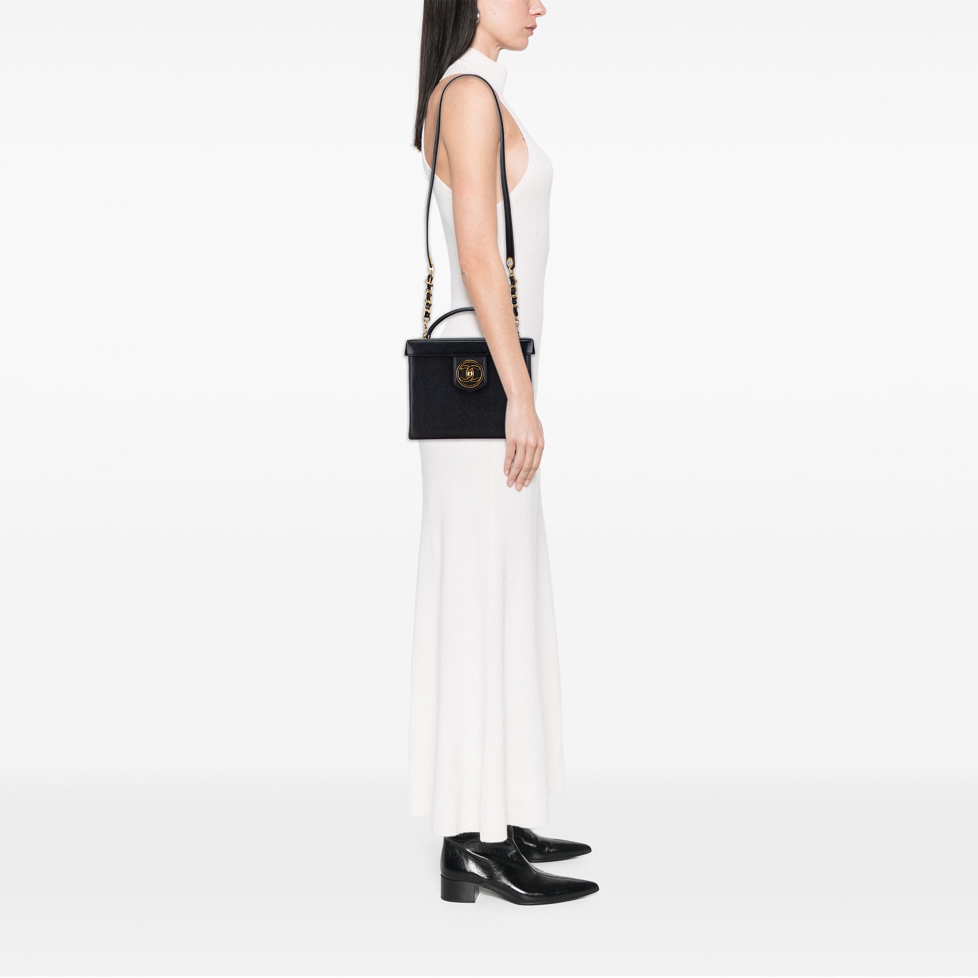 Caviar CC Turnlock Vanity Bag