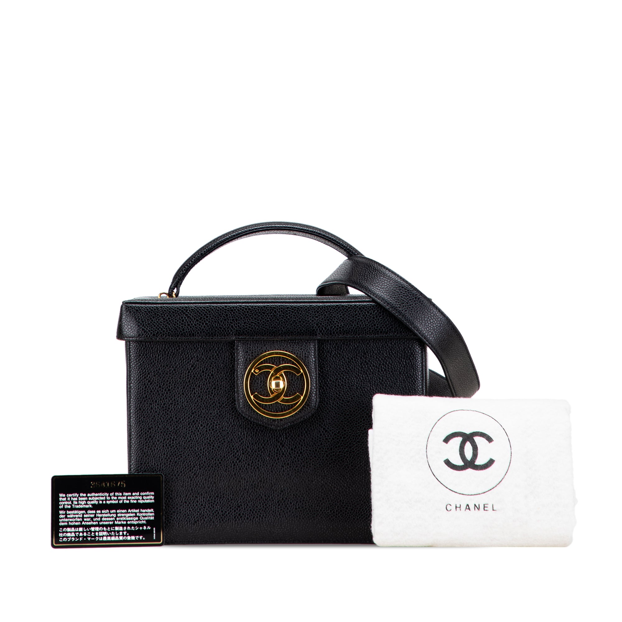 Caviar CC Turnlock Vanity Bag