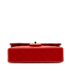 Medium Classic Lambskin Double Flap