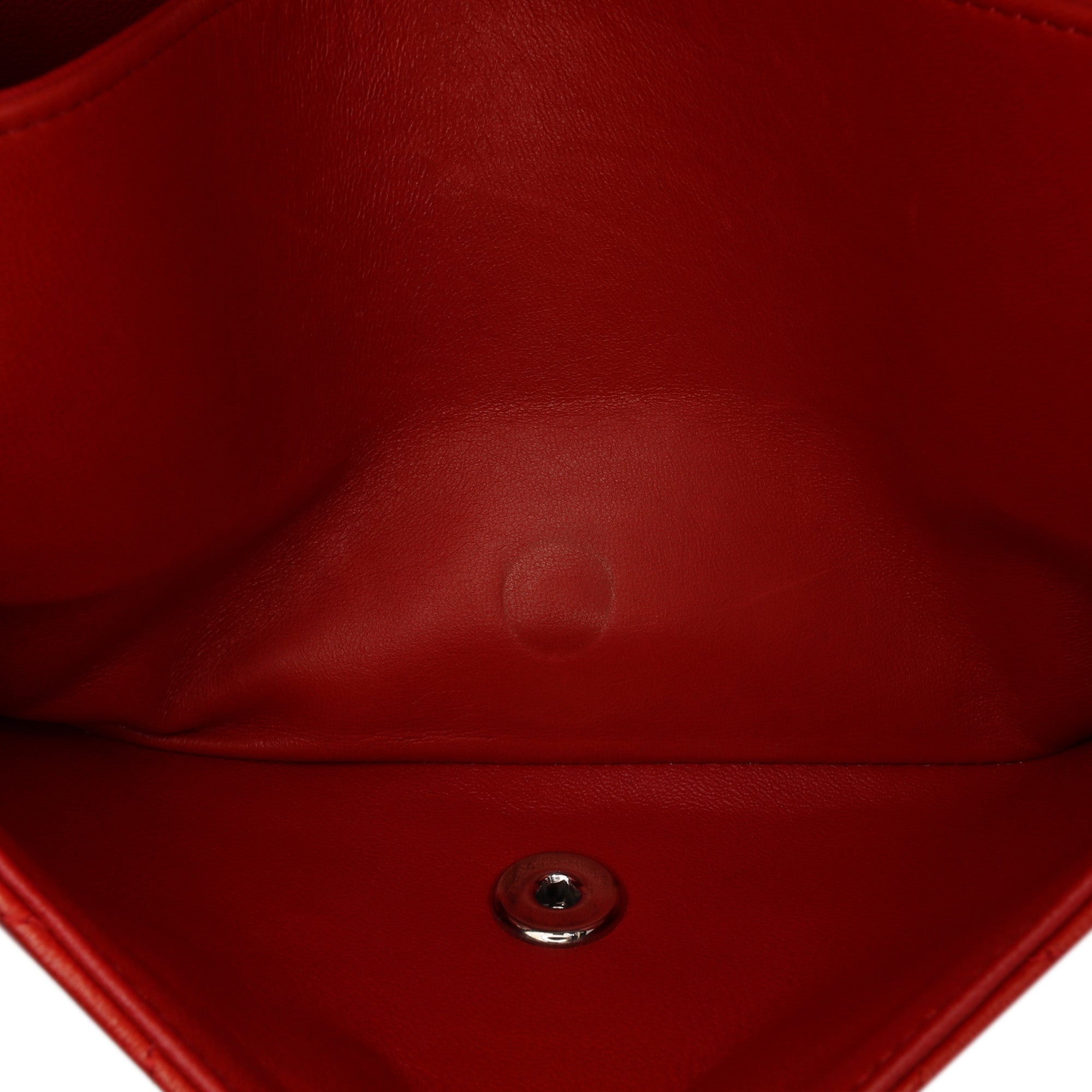 Medium Classic Lambskin Double Flap