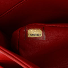 Medium Classic Lambskin Double Flap